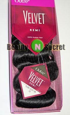 OUTRE VELVET Remi Euro deep wave 10s 100% human hair weaving  