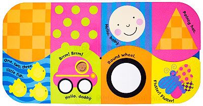 Baby Touch Board Childrens Book Split Pages Texture NEW  