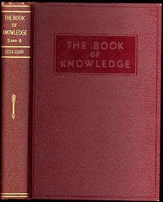 THE BOOK OF KNOWLEDGE   VOL 5&6   cover & spine of book