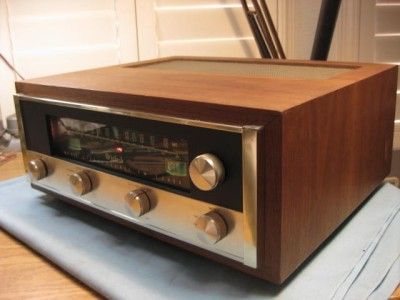 MCINTOSH MR65B STEREO FM TUNER WITH WOOD CASE MR 65B  