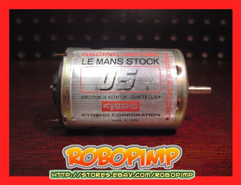 Vintage OG Kyosho LeMans 05 Racing Motor *Ultima Optima Rocky 