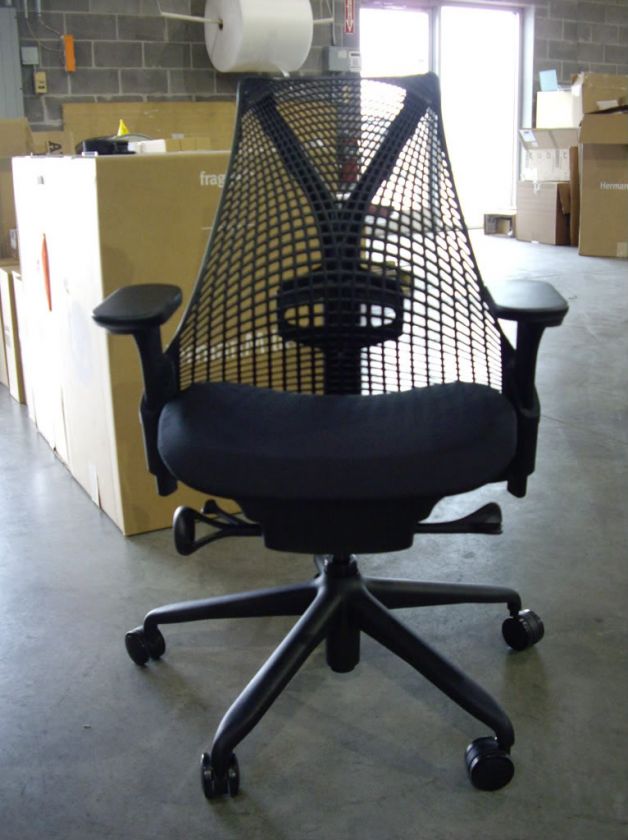 Herman Miller Sayl Chair Black Fully Loaded  