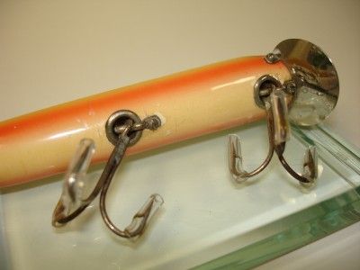 AN ORIGINAL HEDDON # 7500 SERIES WOODEN VAMPIRE MINNOW ~ (NOT VAMP 