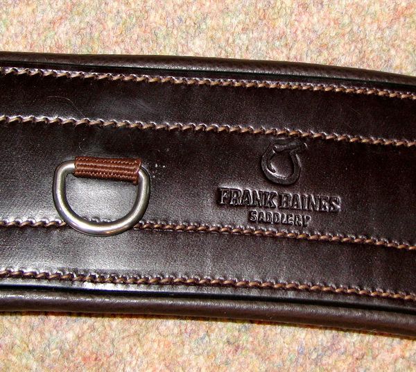 FRANK BAINES English ANATOMIC/Ergonomic CURVED Girth  