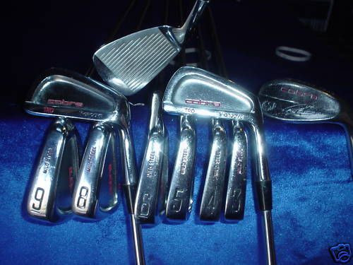 Cobra TRD Mild Steel V Groove 2 P Golf Irons &SW  