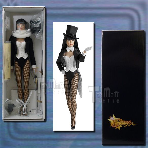 TONNER DC STARS ZATANNA DOLL   2010 SDCC NYCC EXCLUSIVE  