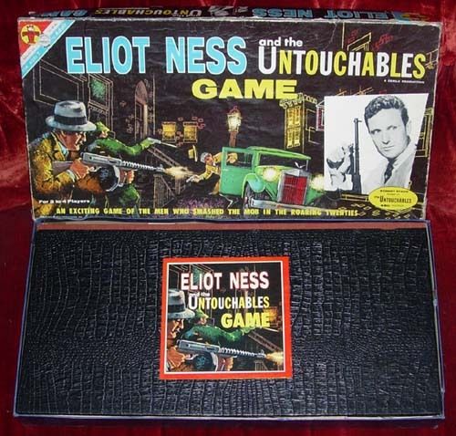 ELIOT NESS AND THE UNTOUCHABLES GAME TRANSOGRAM 1961  