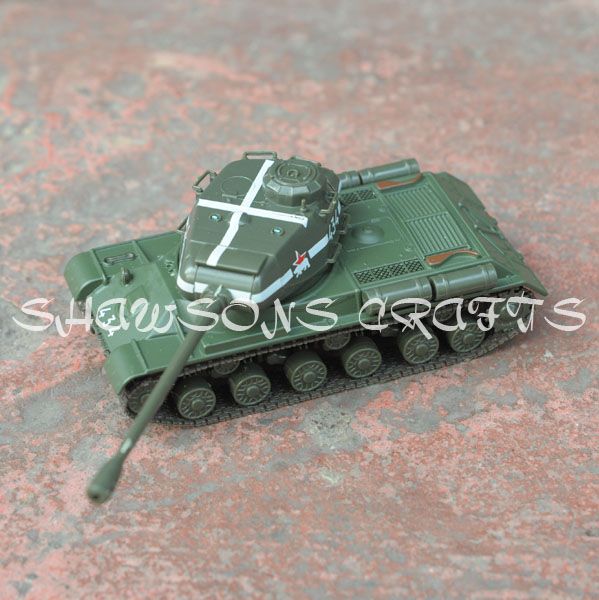 MILITARY MODEL 172 DIECAST TANK SOVIET RUSSIA HEAVY IS 2  1945 