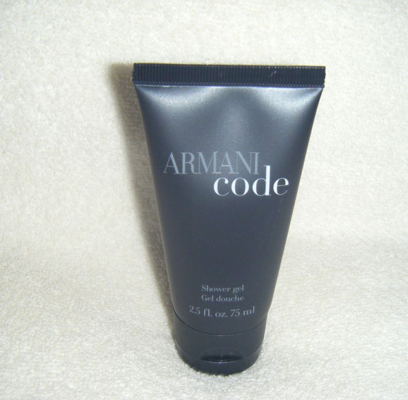 ARMANI CODE BY GIORGIO ARMANI SHOWER GEL FOR MEN ~ 2.5 oz ~  