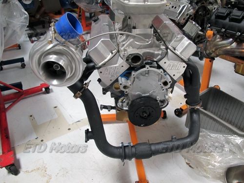 86 93 5.0L Ford Mustang Turbo Header Manifold T4 302 V8  