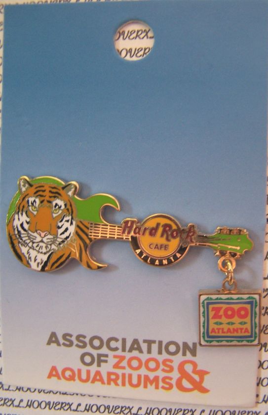 HARD ROCK ATLANTA ENDANGERED SPECIES SIB. TIGER PIN 11  