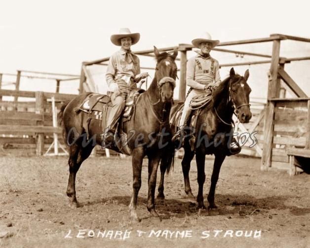 1917 Colorado Rodeo Cowgirl Mayme Stroud Photo 3  