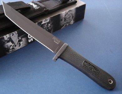 SOG Tsunami Black TiNi Tanto Tactical/Military Knife  