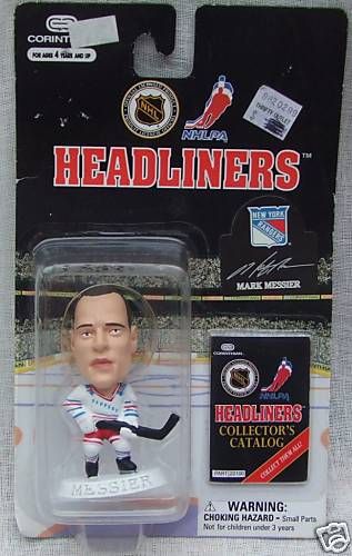 HEADLINERS MARK MESSIER 3 INCH MINI FIGURE (1997)  