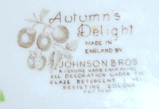 Johnson Brothers Autumns Delight Salad Plate  