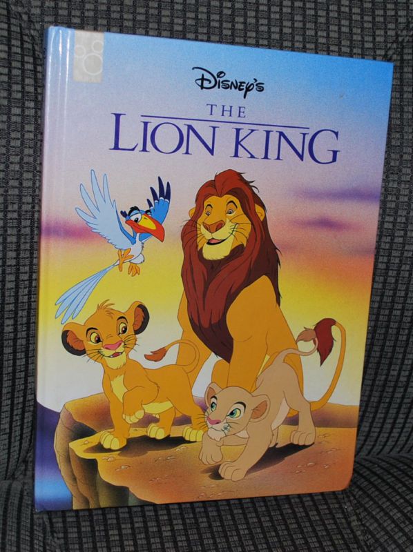 Walt Disney Disneys The Lion King Movie Book 1994 VTG  
