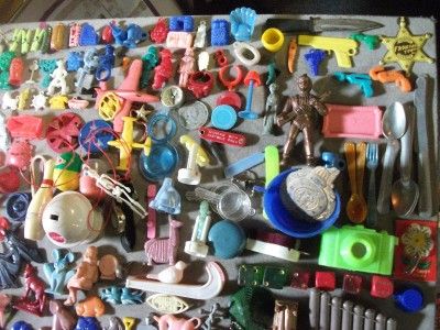 HUGE collection Bubble Gum Ball Crackerjack Charms Toys Celluloid 