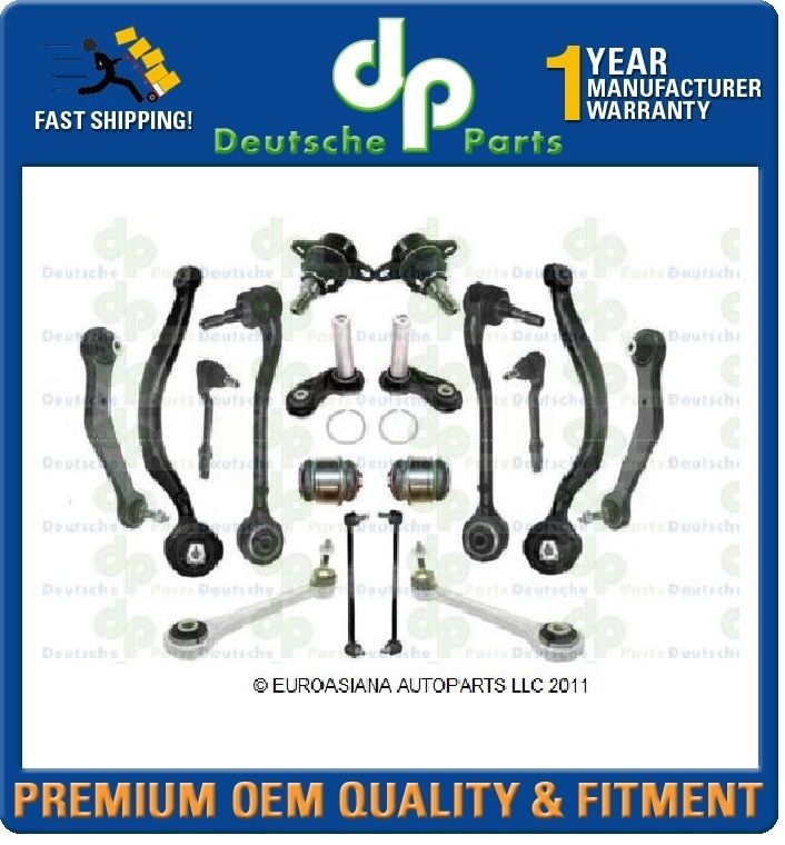 BMW X5 E53 Control Arm Arms Ball Joint SUSPENSION KIT  