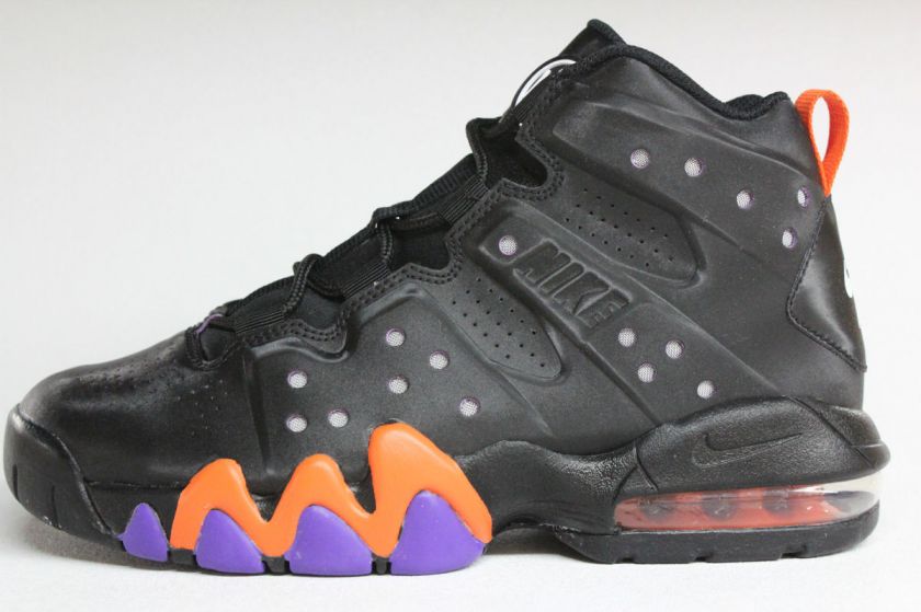 Nike Air Max Barkley Black Purple Orange Big Kids Charles Barkley 