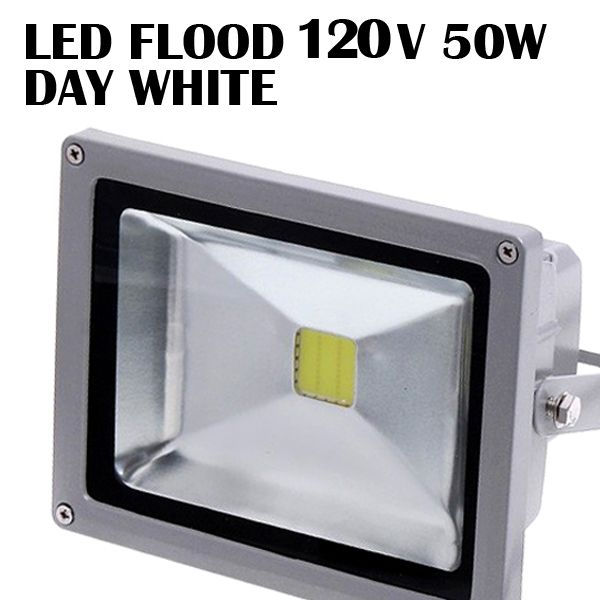 LED DAY WHITE 20W FLOOD WASH LIGHT 120V 20WATTS WATERPROOF FLOODLIGHT 