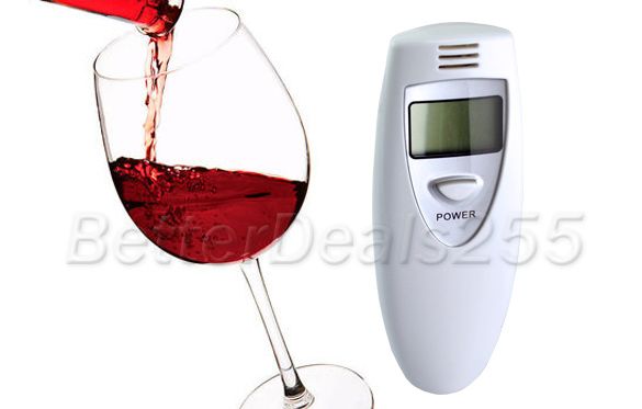 New Digital Alcohol Breath Tester Analyzer Breathalyzer  