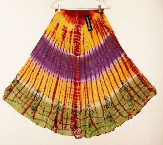 Sacred Threads Hippie SPRING Tie Dye Circle Set 192/2  