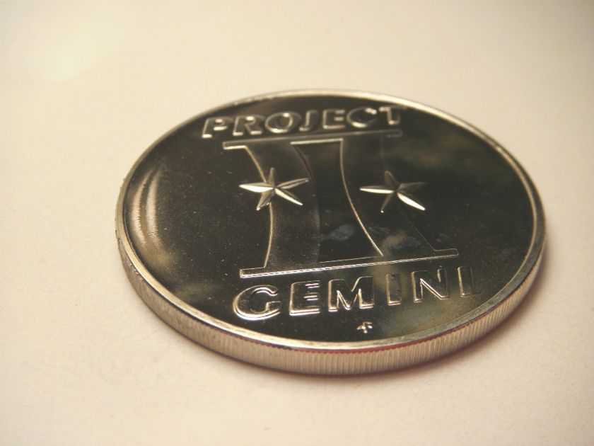 NASA GEMINI ELEVEN GT 11 PRE SHUTTLE COIN SEPTEMBER 12,1966 CONRAD 