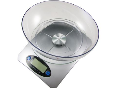 Description of Digital Kitchen Scale TGK 301 With Bowl