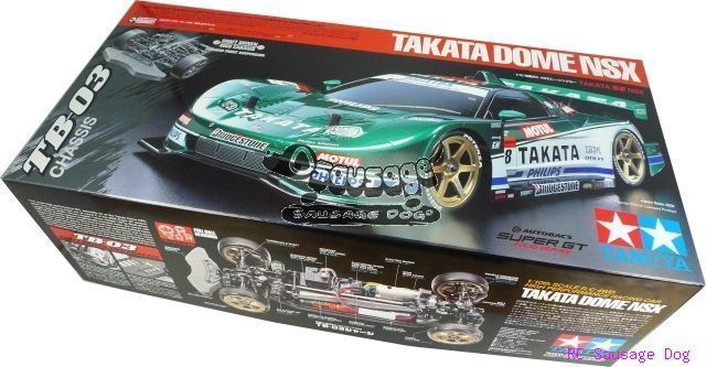 Tamiya 58424 1/10 RC Takata NSX 2008   TB03  