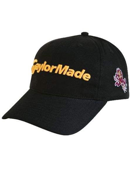 TaylorMade NCAA Collegiate Relaxed Cotton Golf Hat  