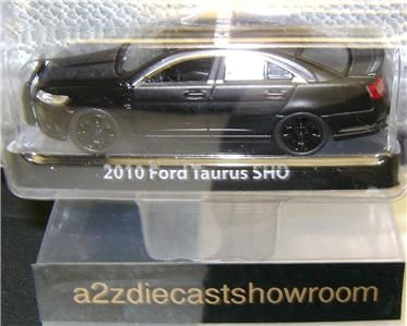 2010 FORD TAURUS SHO BLACK BANDIT GREENLIGHT 164  