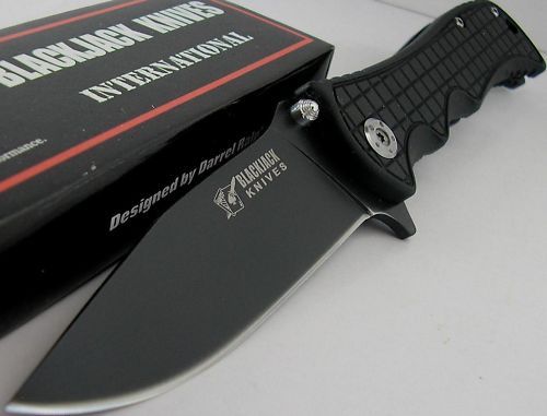 Blackjack Intl D Ralph Flipper Assisted Opening Knife  