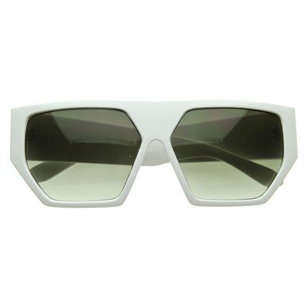 Kev Nish Like A G6 Video Blaster Sunglasses 2939 WHITE  