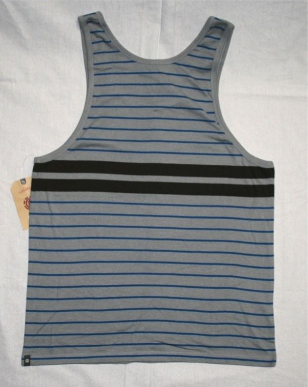 NEW Mens Element TAMARAC Tank Top   Large   Gray  