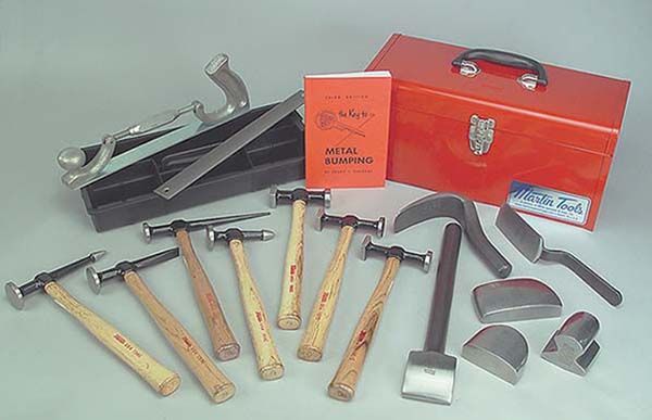 17 Pc Martin Auto Body Tool Set, Metal Forming #MT 691K  