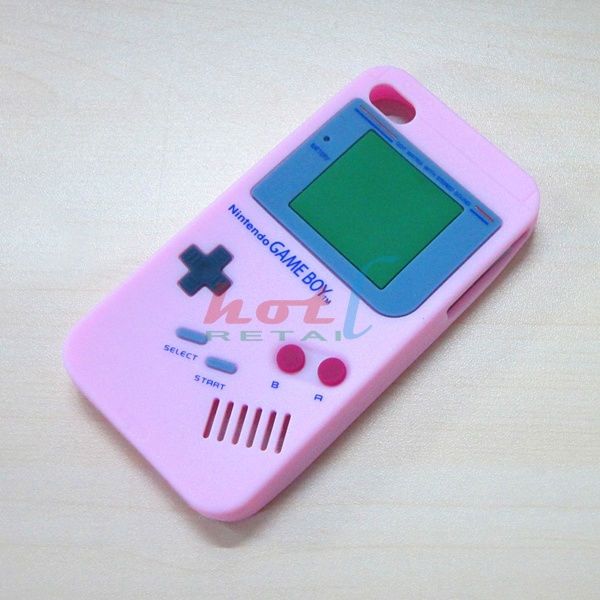   Silicone Case Cover Protector Gameboy Game Boy For iPhone 4S  