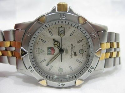 Tag Heuer 1500 Dual Tone Mens Divers Watch  