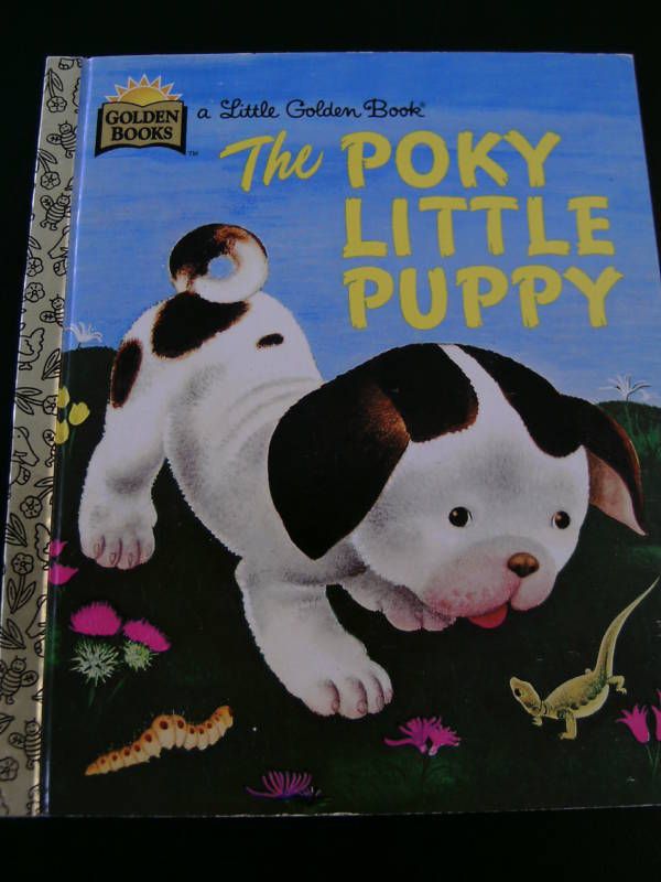 GOLDEN BOOK   THE POKY LITTLE PUPPY   1970  