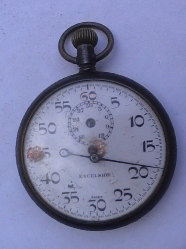 VINTAGE POCKET WATCH TABOR DEPOSE FOR REPAIR OR PARTS  