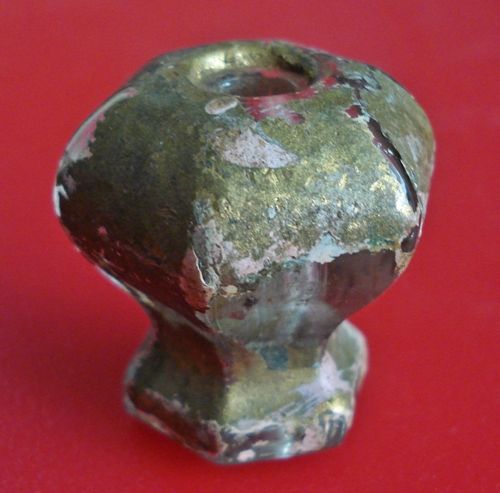 Antique Glass Drawer Knob door pull *J*  