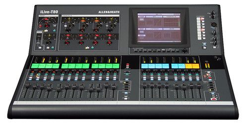 Allen & Heath iLive T80 8x8 20 Fader Control Surface NEW  