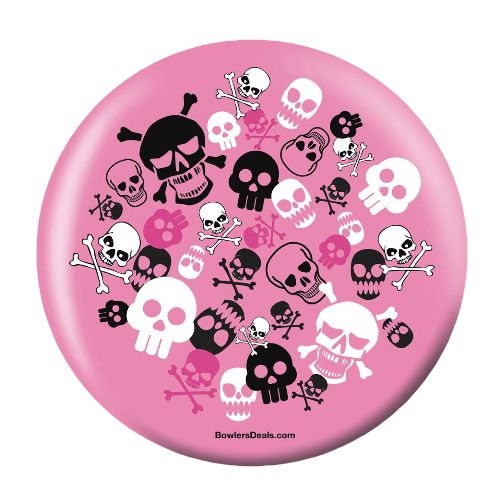 OTB Skull All Over Bowling Ball NIB 1st Quality 8 LB BowlersDeals 