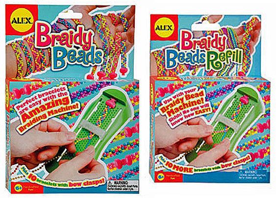 BRAIDY BEADS BRACELET MAKING KIT & REFILLS  