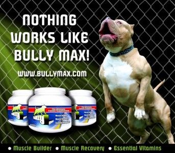 Bully Max Vitamin & Muscle Supplement Pit Bull Dogs 2 Month Supply 