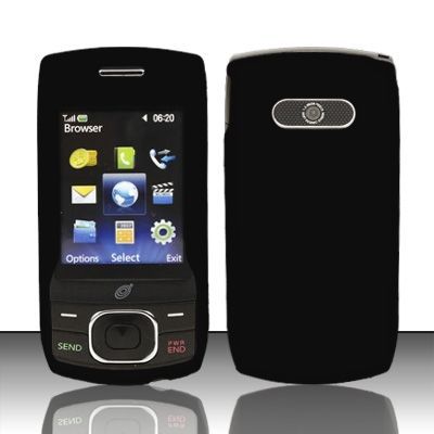 BLACK LG 620G HARD CASE COVER (StraightTalk) ACCESSORY  