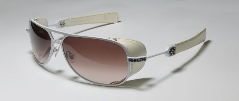 NEW CHROME HEARTS STEP CHILD WHITE/BROWN SUNGLASS/SHADES/SUNNIES W 