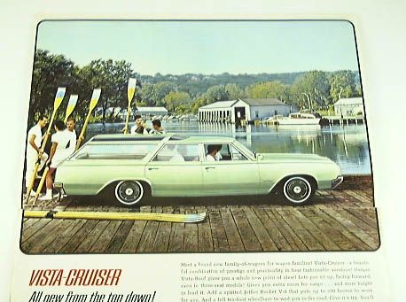 1964 64 OLDSMOBILE Station Wagon BROCHURE Dynamic F85  