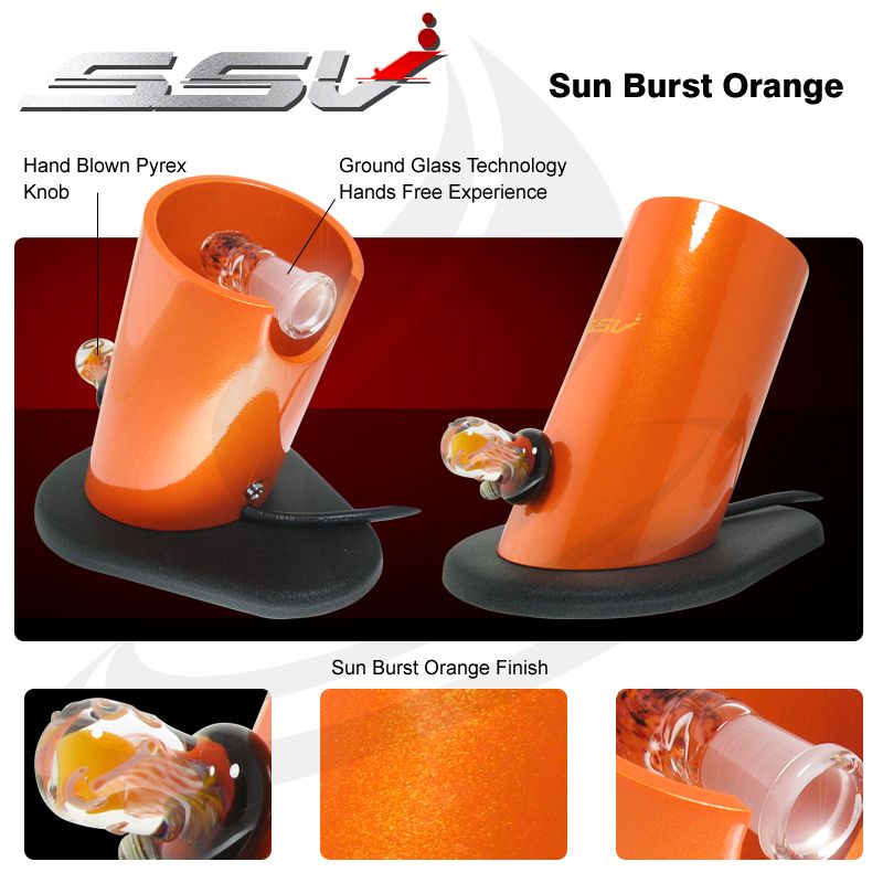 NEW SUNBURST ORANGE SILVER SURFER HERBAL VAPORIZER SSV  