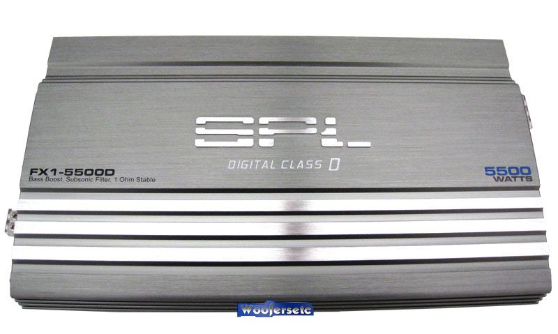 SPL FX15500D AMPLIFIER 5500W AMP MAKERS OF SOUNDSTREAM  