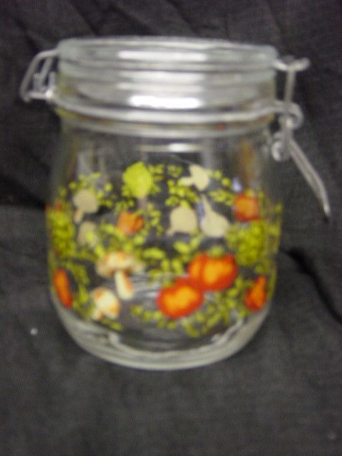 Vintage Glass SPICE OF LIFE Canister Jar 3/4 L 25 oz.  